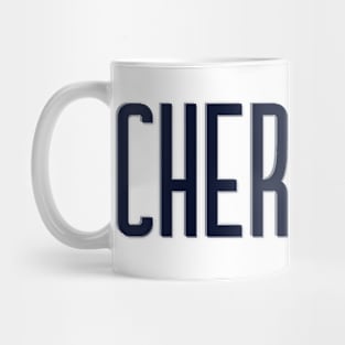 CHERNOBOG (Black Text) Mug